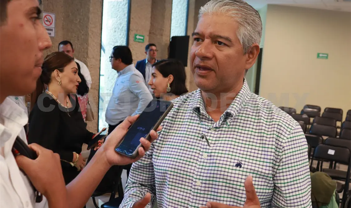 Miguel Ángel Blas, presidente de la Canaco Servytur Tuxtla. Samuel Meneses / CP