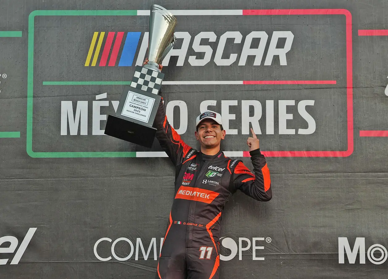 Diego Ortiz es campeón de Nascar Challenge