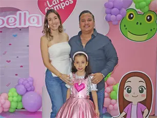 Isabella celebra sus primeros 6 añitos de vida