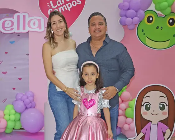 Isabella celebra sus primeros 6 añitos de vida