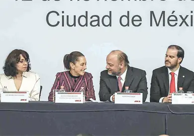 Invita Claudia a la CIRT a debatir reforma electoral Invita Claudia a la CIRT a debatir reforma electoral