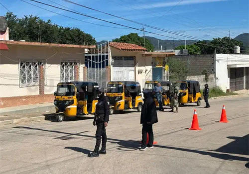 Robusto operativo contra mototaxis