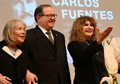 Ganadora del Premio Carlos Fuentes