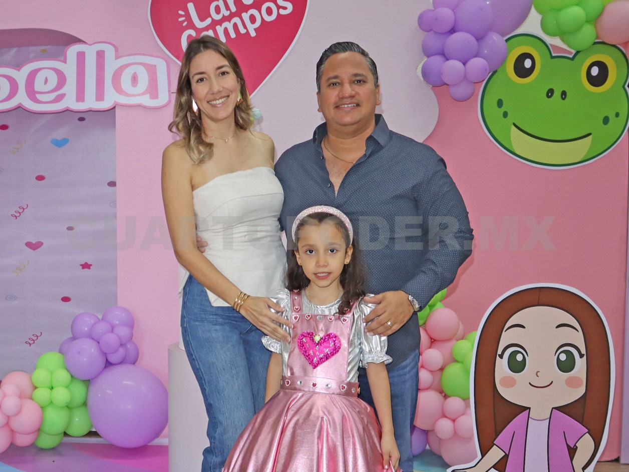 Isabella celebra sus primeros 6 añitos de vida