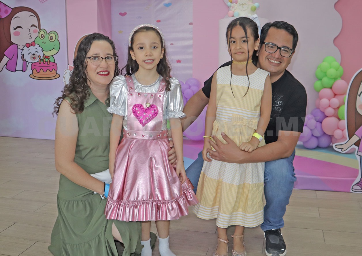 Isabella celebra sus primeros 6 añitos de vida