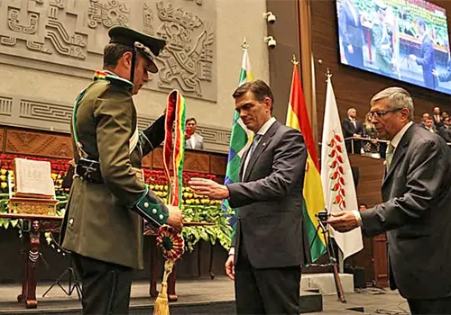 Rodrigo Paz asegura que encontró "una cloaca" Rodrigo Paz asegura que encontró "una cloaca"