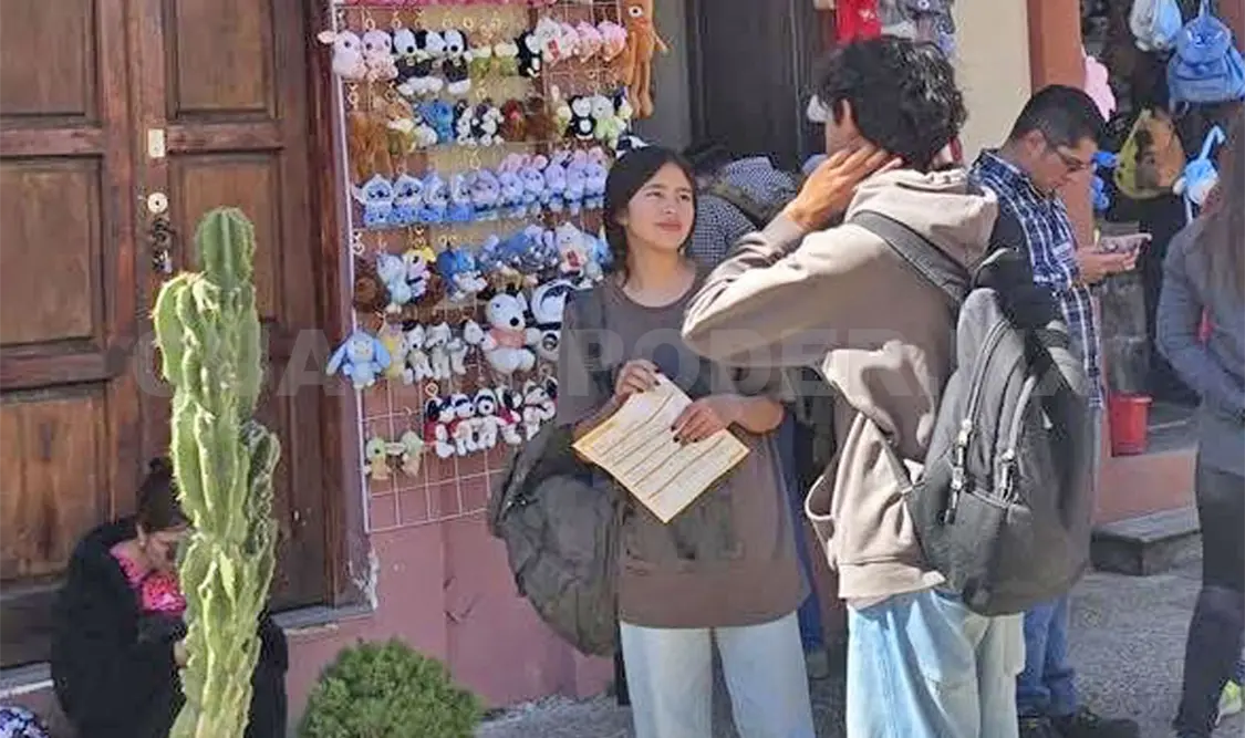 Se busca mantener el orden y la libre circulación en los andadores del Centro Histórico de SCLC. Manuel Martínez / CP