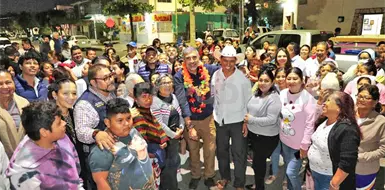 Continúa programa "Mejoramiento de Alumbrado Público"