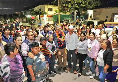 Continúa programa "Mejoramiento de Alumbrado Público"