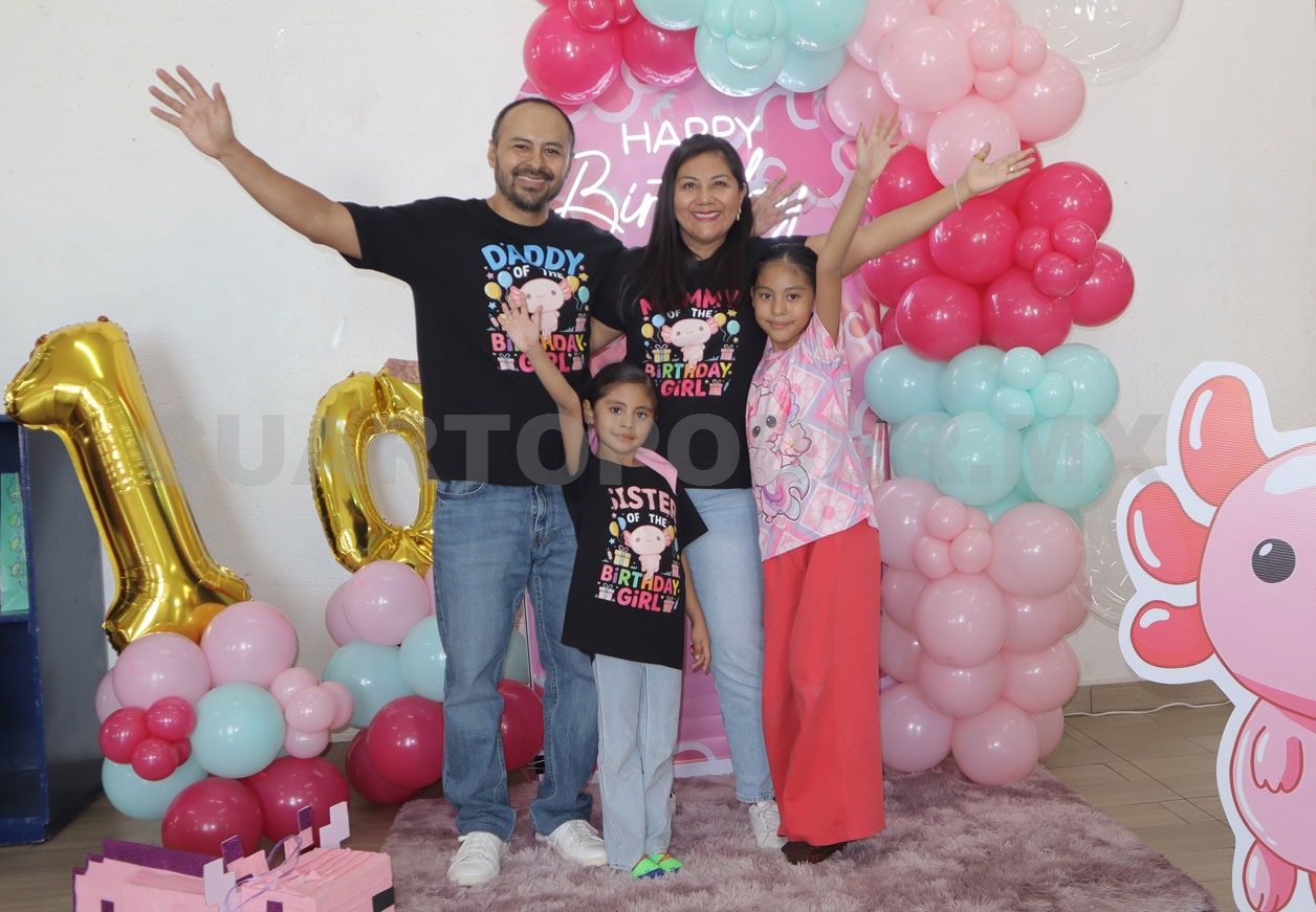 Frida festeja su primer decada de vida