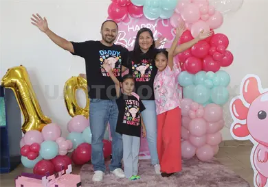 Frida festeja su primer decada de vida