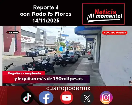 REPORTE4 | 14 11 2025 con Rodolfo Flores