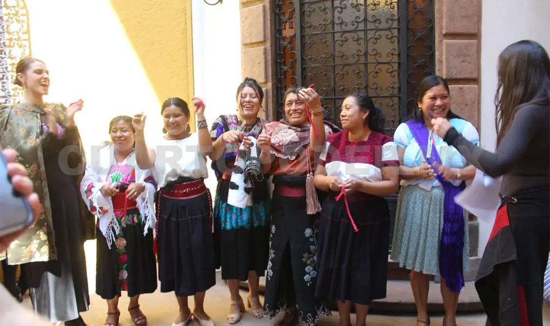 Compartieron que en cada hilo se manifiesta un conocimiento profundo, un acto de preservación cultural. Cortesía