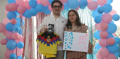 Carlos e Ivet esperan una niña