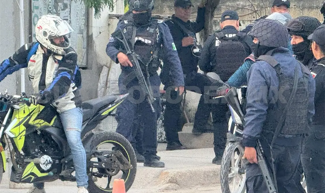 La movilización tras el reporte desató que la policía respondiera la agresión. Ulises Villalobos / CP