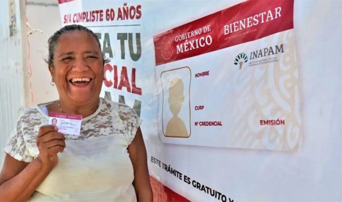 Ariadna Montiel afirmó que esta pensión nace de lo que la llamada 4T concibe como el humanismo mexicano. Cortesía