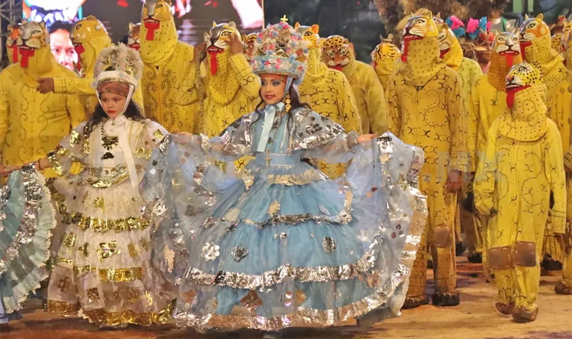 Las tradiciones y costumbres fueron exhibidas durante este desfile. Diego Pérez / CP