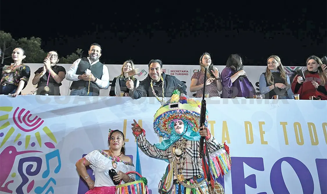 Se contó con la participación de contingentes de 34 municipios Cortesía