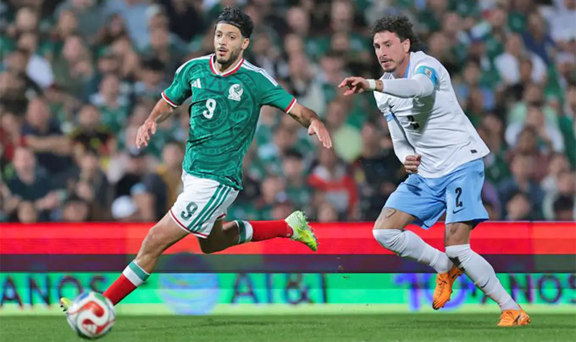 México no pudo en el TSM frente a Uruguay y tuvo que conformarse con un empate sin goles. Cortesía