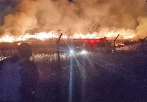 Sin daños a estructuras por incendio