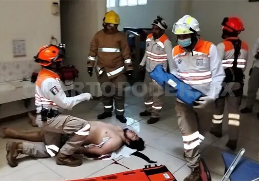 Por rescatar gato cae de 15 metros de altura; está grave Por rescatar gato cae de 15 metros de altura; está grave