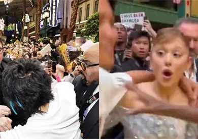 Multan a hombre que atacó Ariana