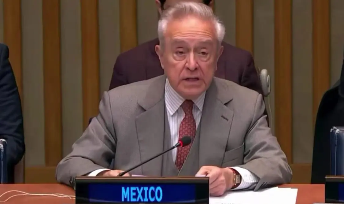 Las necesidades del pueblo palestino siguen siendo inmensurables: Héctor Vasconcelos. Cortesía