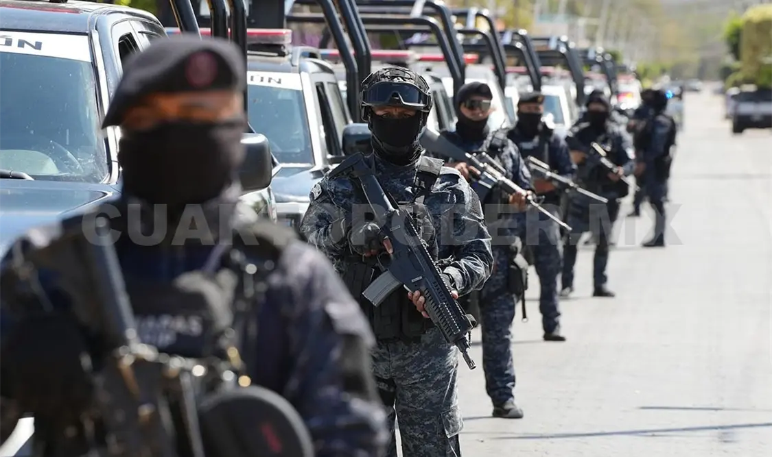 Chiapas sigue mostrando número positivos en temas de seguridad. Diego Pérez / CP