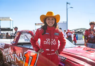 Sol Díaz ilumina la pista en las Trucks