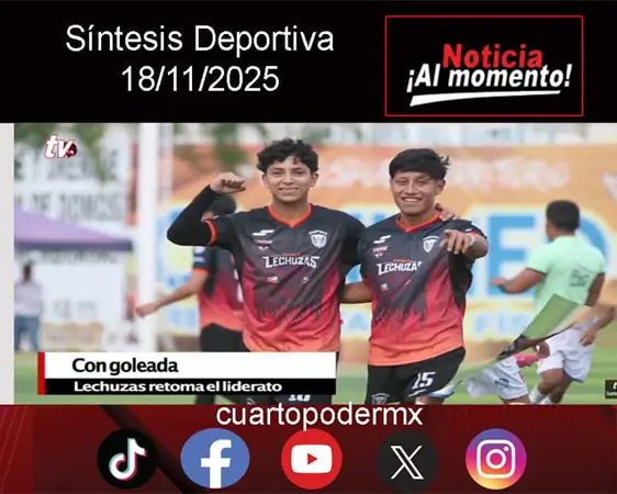 Síntesis Deportiva 18 11 2025 Síntesis Deportiva 18 11 2025