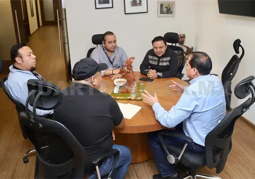 Moreno Guillén y alcaldes fortalecen coordinación