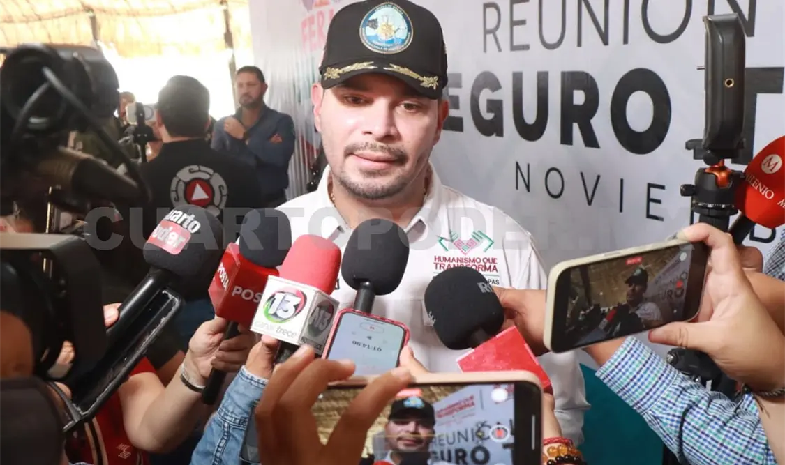 Aparicio Avendaño mencionó que hay seguimiento a cada delito que se comete. Cortesía