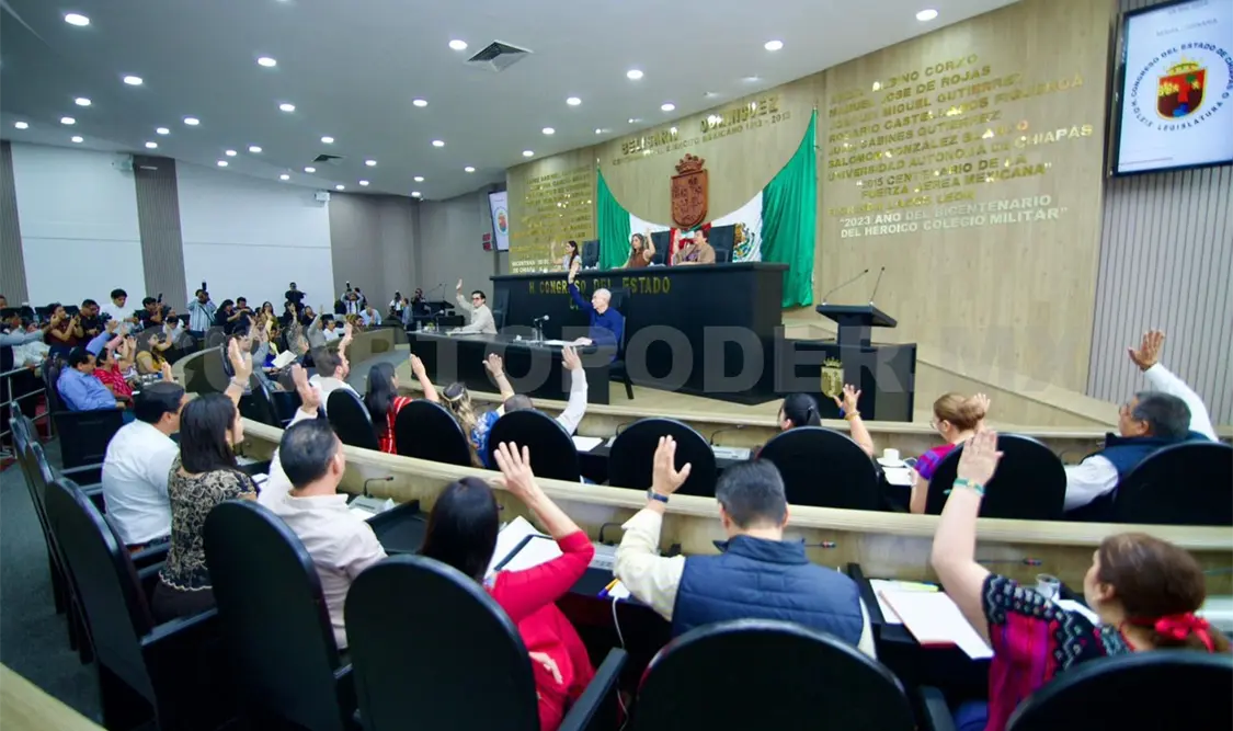 El congreso aprobó el dictamen de la Comisión de Educación relativo a la iniciativa de Ley Orgánica de la Unicach. CP