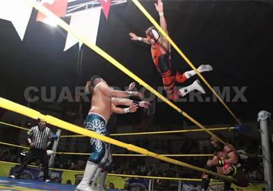 Volador Jr. deslumbra en el Roma