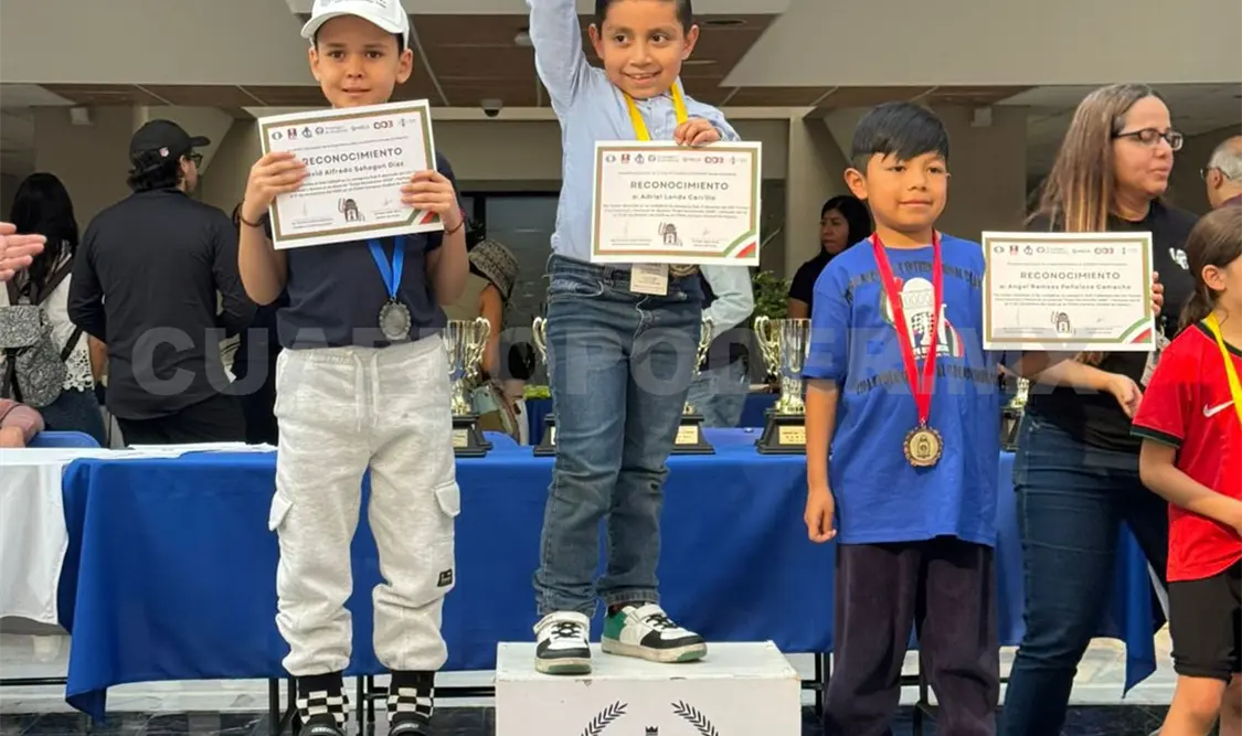 El atleta puso en alto el nombre de la Asociación de Ajedrez del Estado de Chiapas. Cortesía