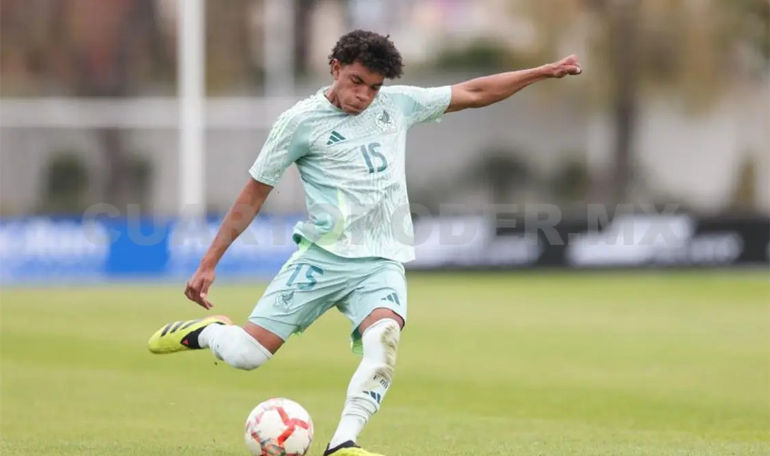 El chiapaneco Grajales concluyó su primera participación mundialista con el combinado tricolor. Cortesía