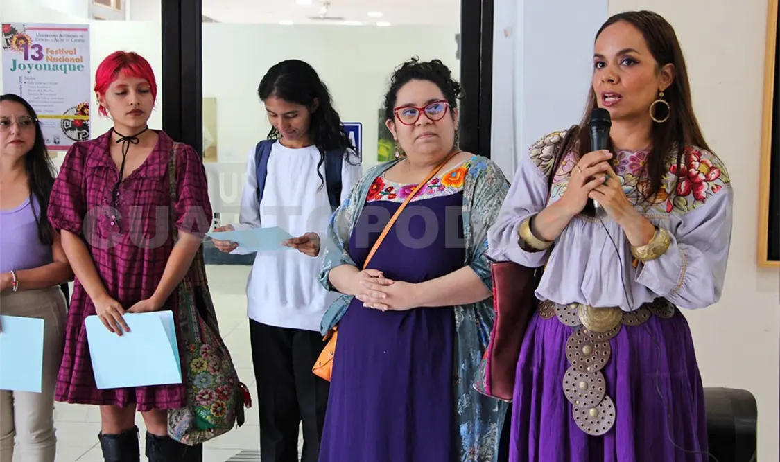 La exposición se encuentra disponible al público en la planta baja del edificio de Rectoría de la Unicach. Cortesía
