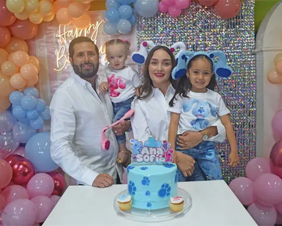 Ana Sofía cumplió 5 años