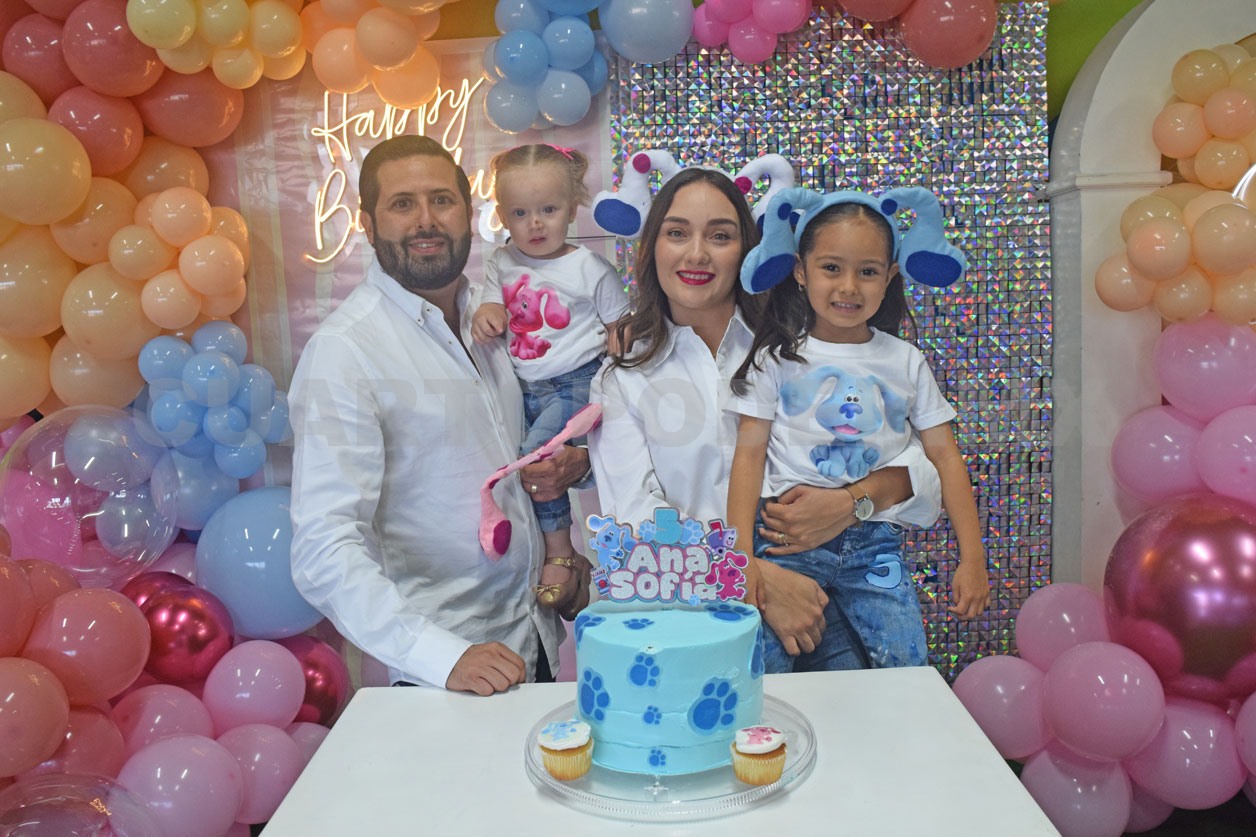 Ana Sofía cumplió 5 años