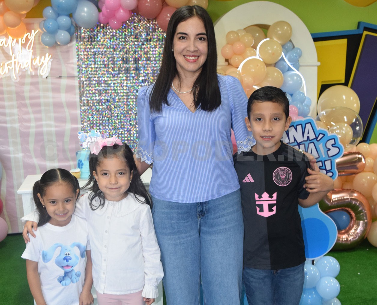 Ana Sofía cumplió 5 años