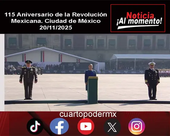 115 Aniversario de la Revolución Mexicana. Ciudad de México 115 Aniversario de la Revolución Mexicana. Ciudad de México