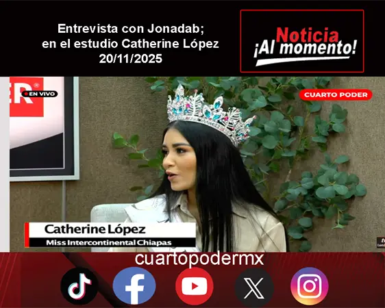 Entrevista con Jonadab; en el estudio Catherine López