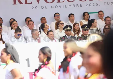 Moreno Guillén presente en el Desfile Cívico Militar