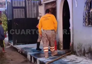 Incendio en vivienda moviliza a los bomberos Incendio en vivienda moviliza a los bomberos