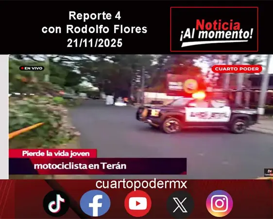 REPORTE4 | 21 11 2025 con Rodolfo Flores
