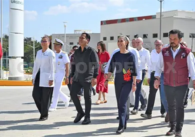 Claudia Sheinbaum y ERA inauguran hospital del IMSS