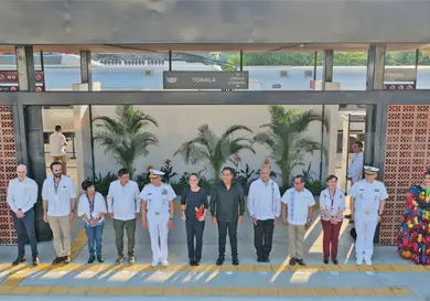 Inaugura presidenta estaciones del Tren Interoceánico