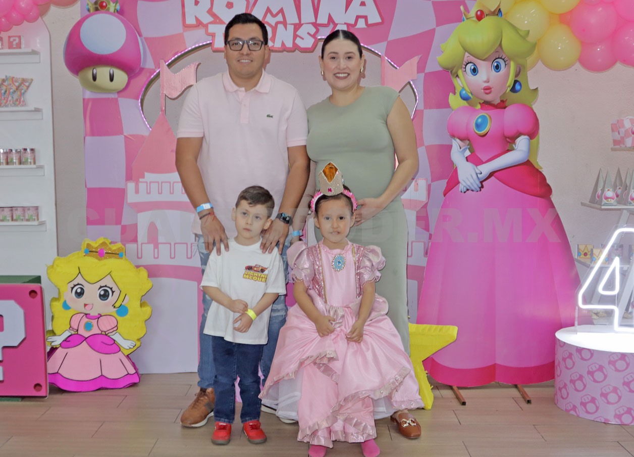 Romina cumplió 4 añitos
