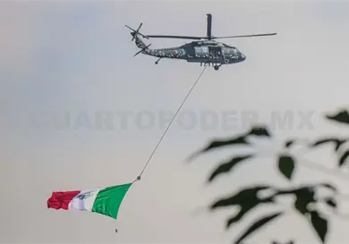 Black Hawk surca el cielo de Tuxtla Gutiérrez