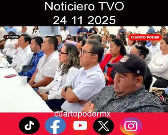Noticiero TVO 24 11 25 #TuDiarioVivir con Adolfo Abosaid
Noticiero TVO 24 11 25 #TuDiarioVivir con Adolfo Abosaid